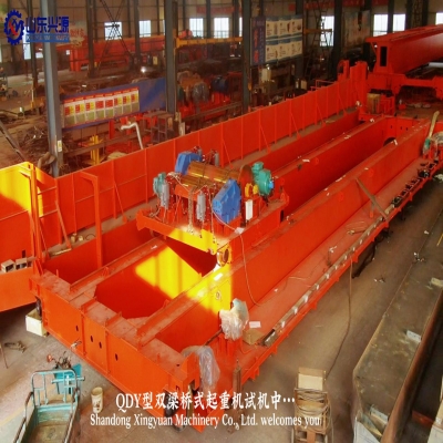 QDY雙梁橋式起重機試機！